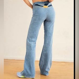 Free People Size 28 the Sun Flare Sunshine Jean